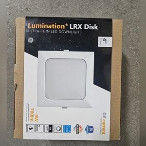 LED LUMINAIRES LRXDS4079WWMD 2700K/3000K/3500K 40W 120V E26 NEW,QTY AVAIALABLE